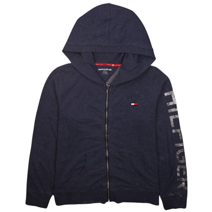 Mens UK Size XS Tommy Hilfiger Blue Full Zip Hoodie