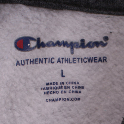 Womens UK Size L Champion Grey Pullover Hoodie