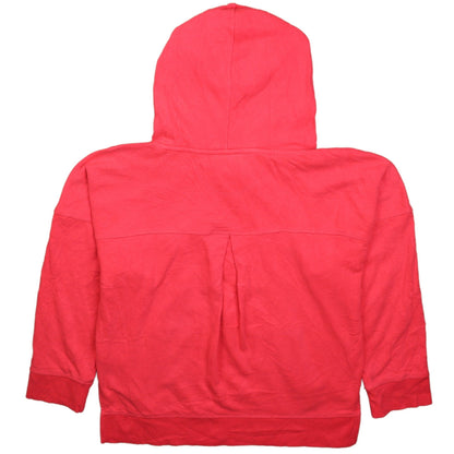 Womens UK Size S Calvin Klein Pink Pullover Hoodie