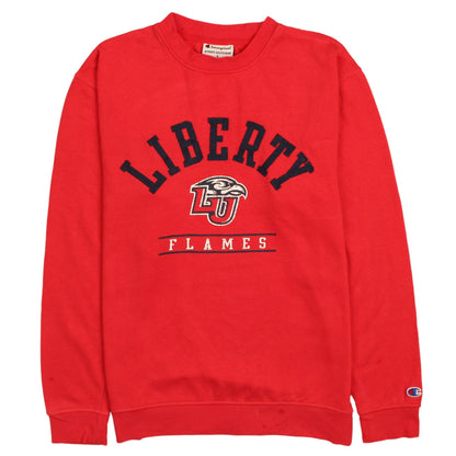Mens UK Size S Champion Red Pullover Sweatshirt
