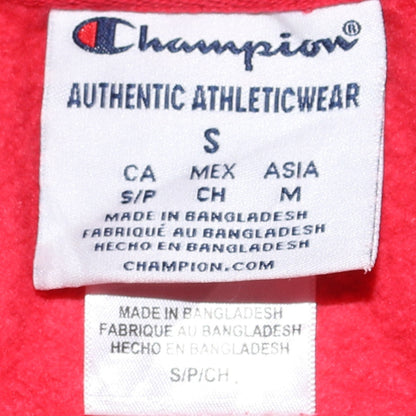 Mens UK Size S Champion Red Pullover Sweatshirt