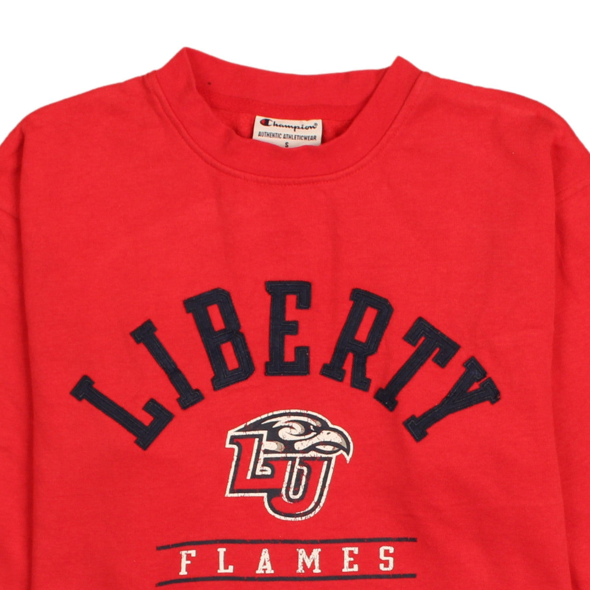 Mens UK Size S Champion Red Pullover Sweatshirt