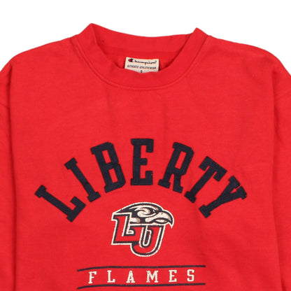 Mens UK Size S Champion Red Pullover Sweatshirt