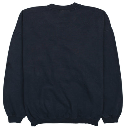 Mens UK Size XL Fruit of the Loom Blue Pullover Sweatshirt