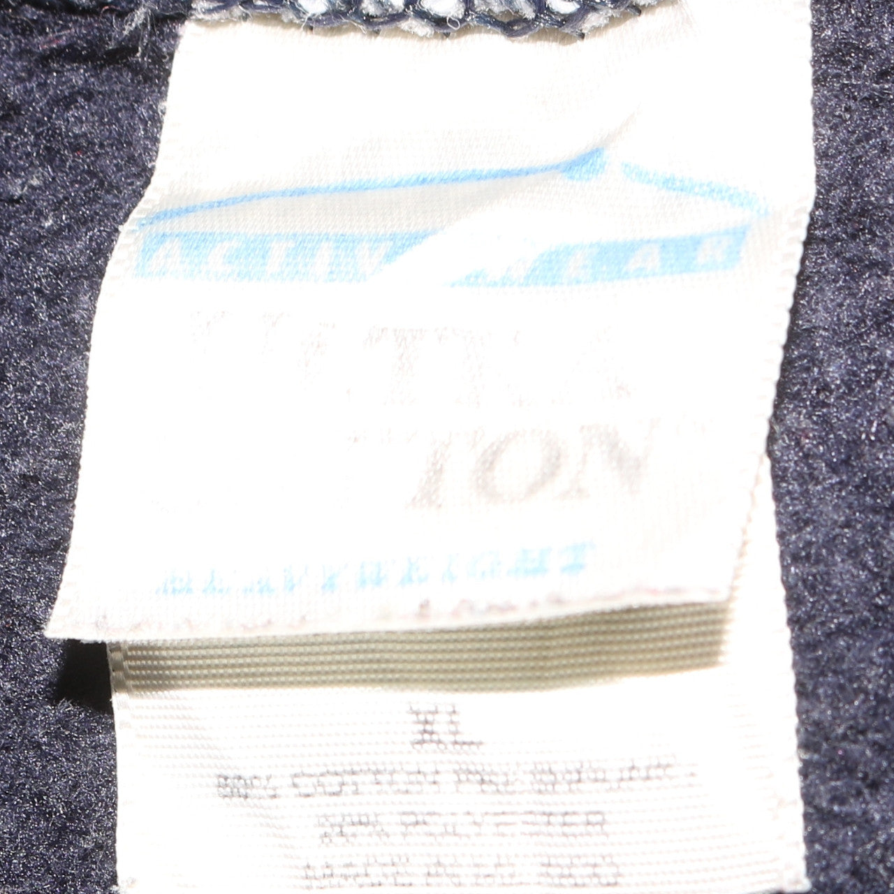 Mens UK Size XL Fruit of the Loom Blue Pullover Sweatshirt