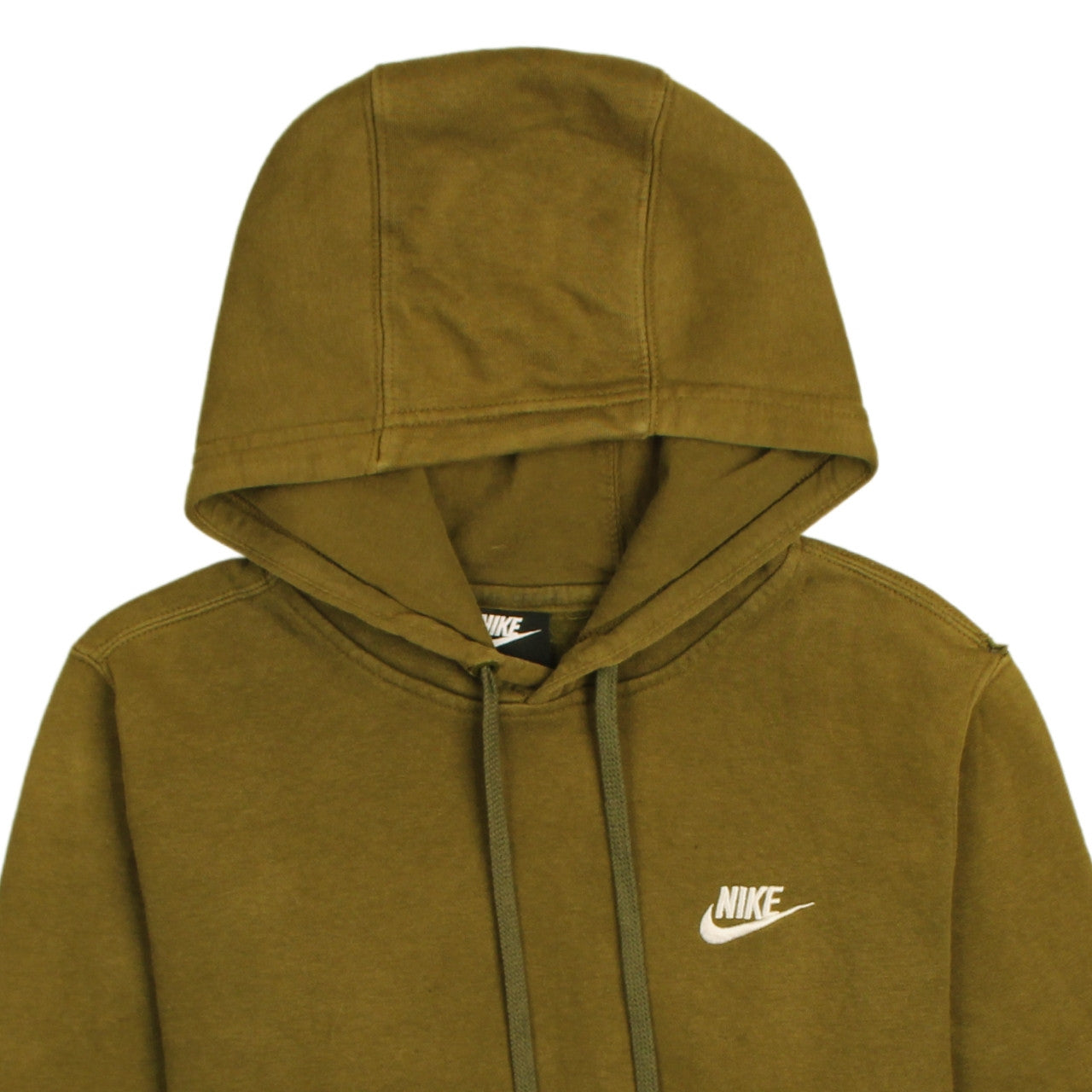 Mens UK Size S Nike Green Pullover Hoodie