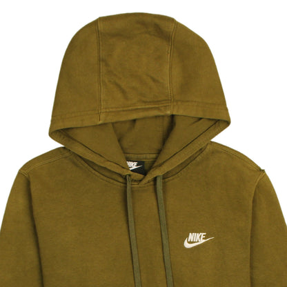 Mens UK Size S Nike Green Pullover Hoodie