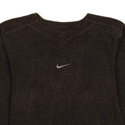 Womens UK Size L Nike Black Pullover Sweatshirt