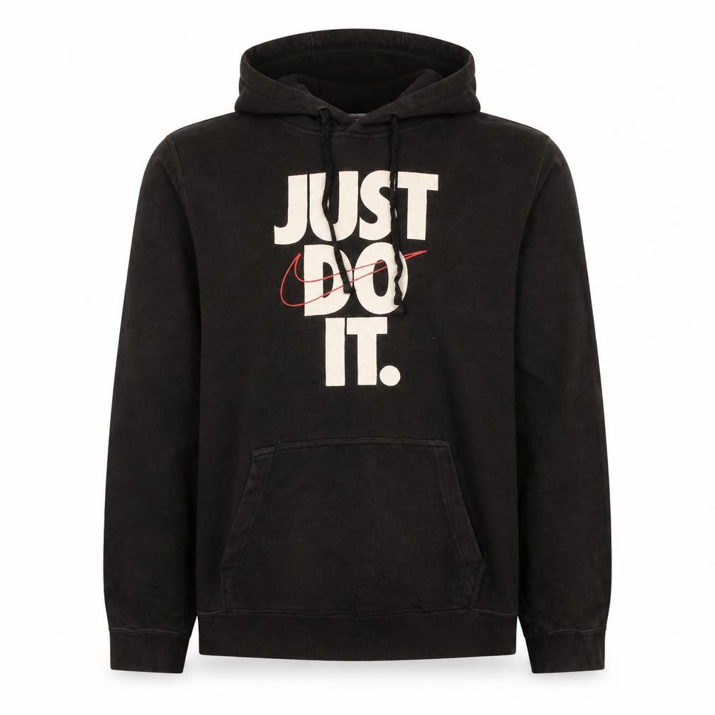 Mens UK Size S Nike Black Pullover Hoodie