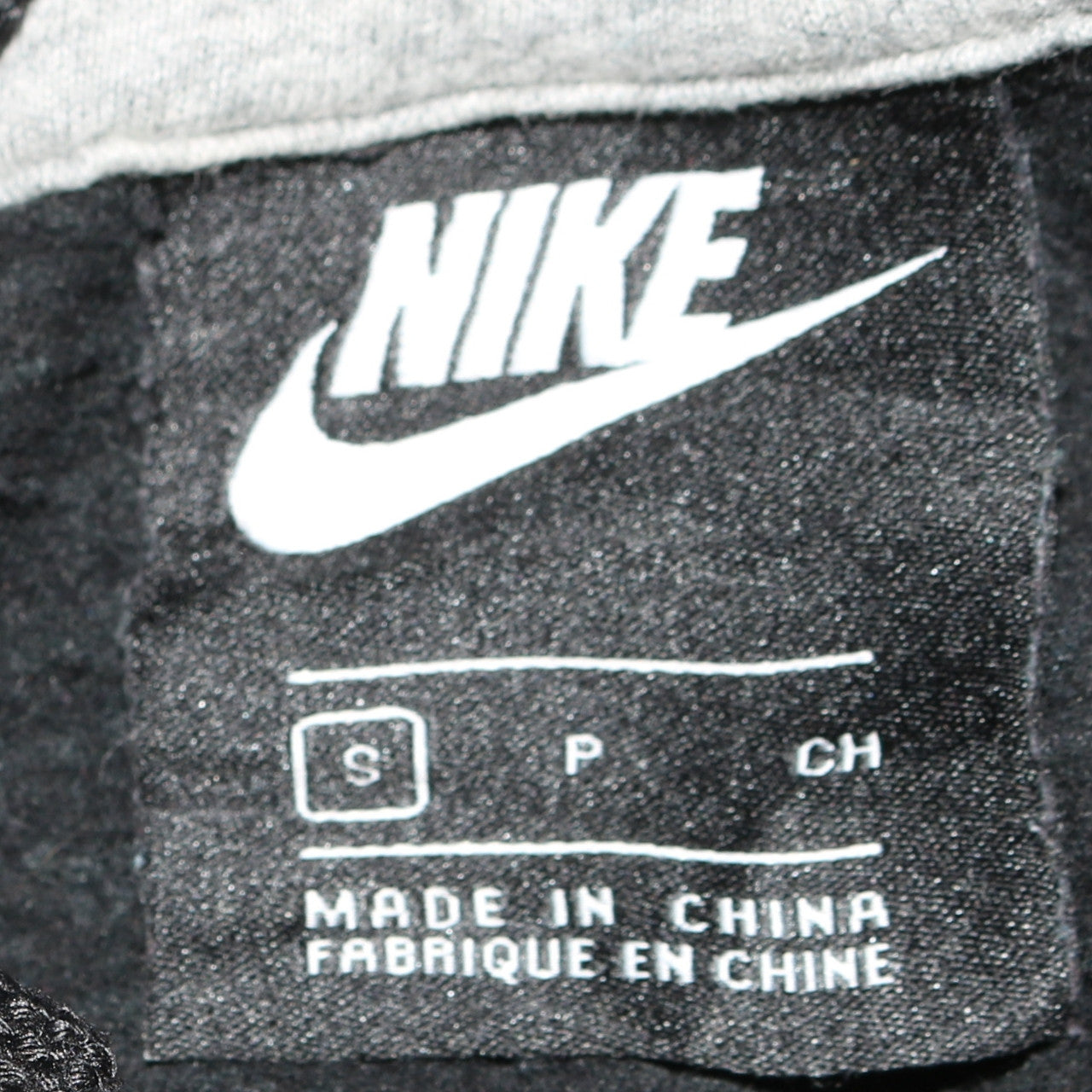 Mens UK Size S Nike Black Pullover Hoodie