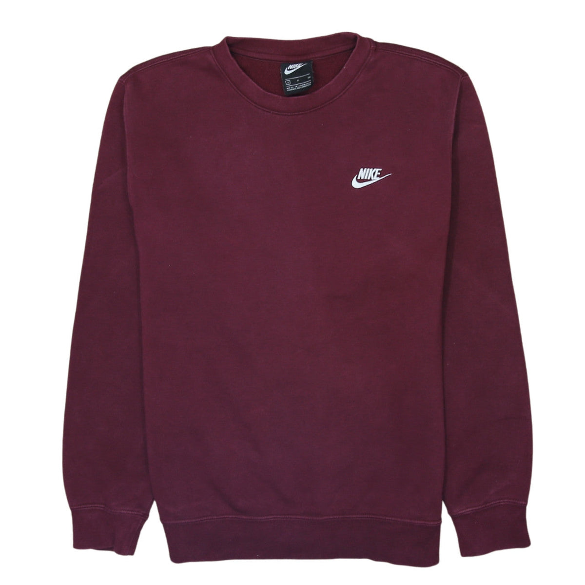 Mens UK Size S Nike Red Pullover Sweatshirt