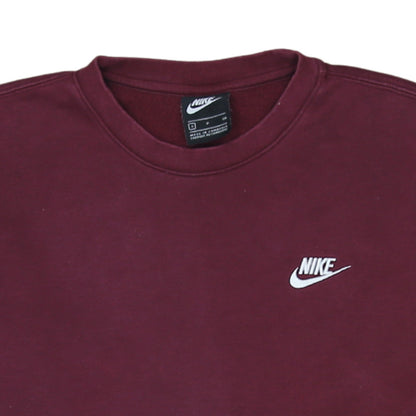 Mens UK Size S Nike Red Pullover Sweatshirt