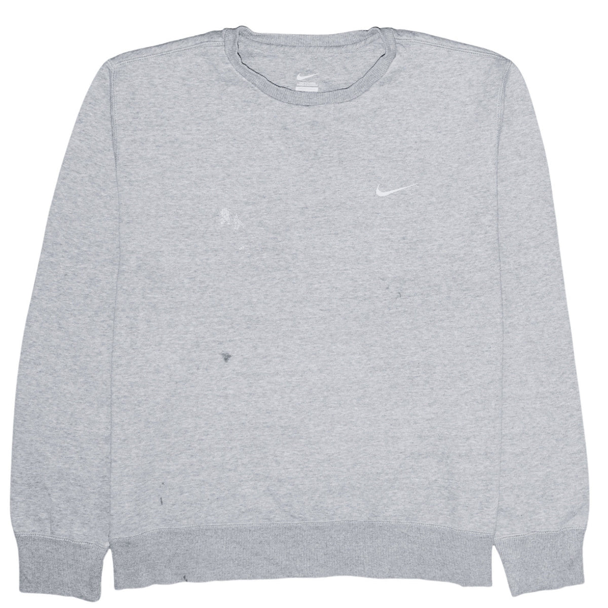 Mens UK Size L Nike Grey Pullover Sweatshirt