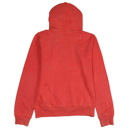 Mens UK Size M Nike Red Pullover Hoodie