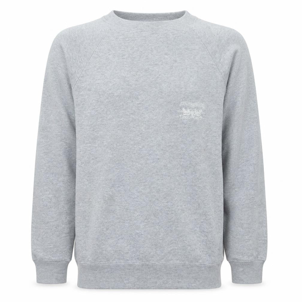 Mens UK Size M Levi's Grey Pullover Sweatshirt