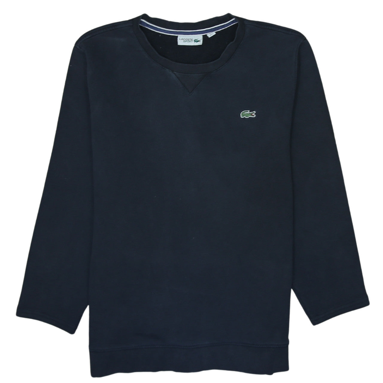 Mens UK Size L Lacoste Blue Pullover Sweatshirt