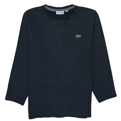 Mens UK Size L Lacoste Blue Pullover Sweatshirt