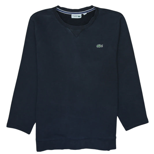 Mens UK Size L Lacoste Blue Pullover Sweatshirt