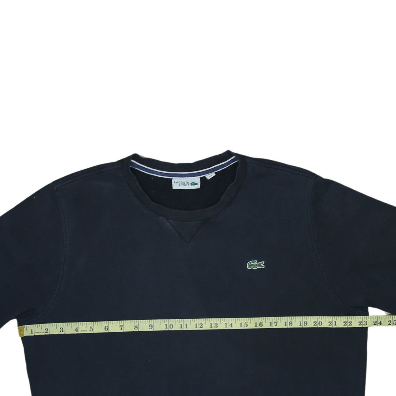 Mens UK Size L Lacoste Blue Pullover Sweatshirt
