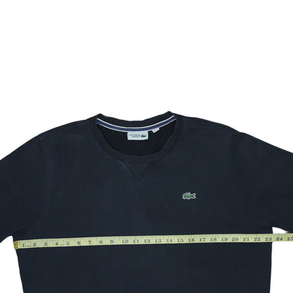 Mens UK Size L Lacoste Blue Pullover Sweatshirt