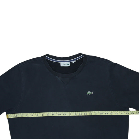 Mens UK Size L Lacoste Blue Pullover Sweatshirt