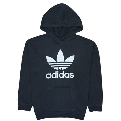 Mens UK Size M adidas Black Pullover Hoodie