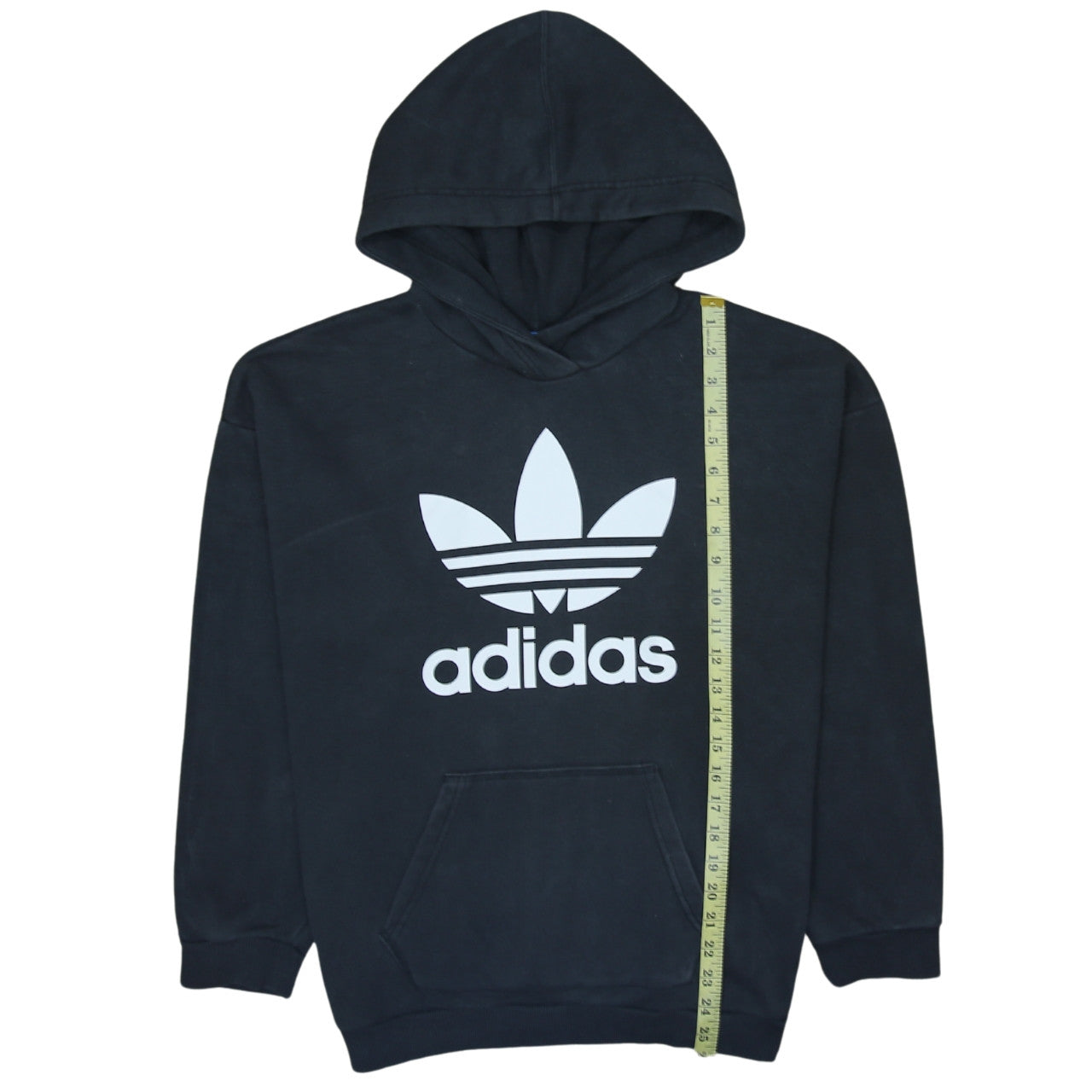 Mens UK Size M adidas Black Pullover Hoodie