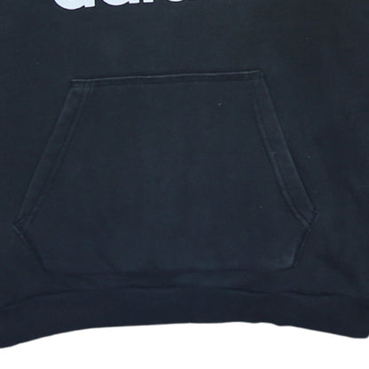 Mens UK Size M adidas Black Pullover Hoodie