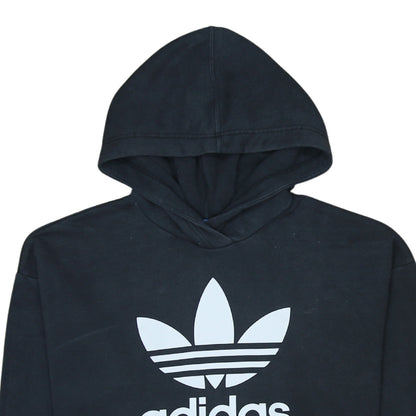Mens UK Size M adidas Black Pullover Hoodie
