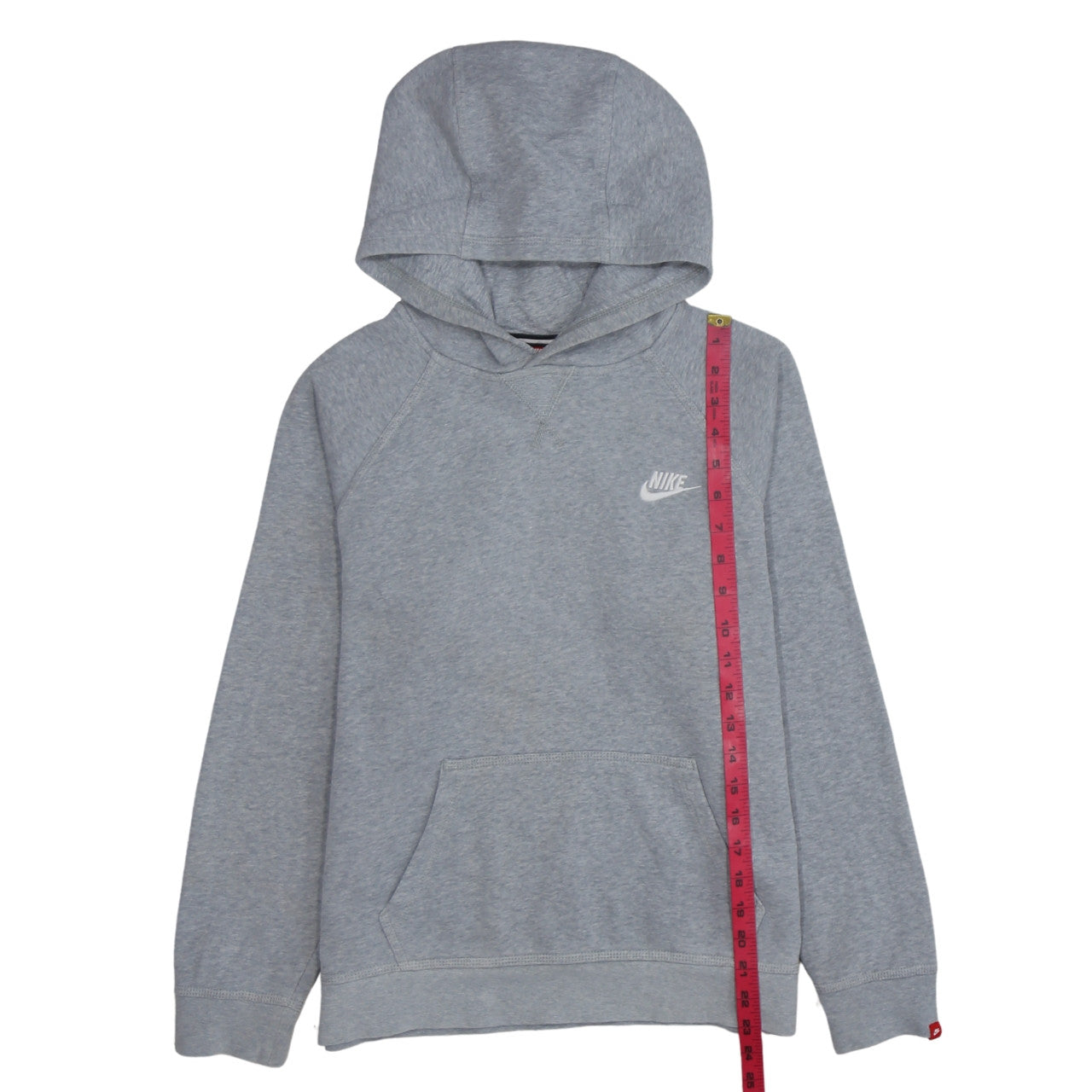 Boys UK Size 13-15 Years Nike Grey Pullover Hoodie