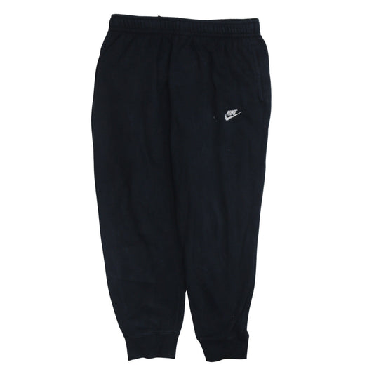 Mens UK Size L Nike Regular Fit Jogger Black Trousers