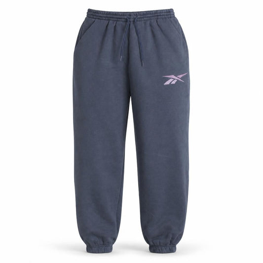 Womens UK Size L Reebok Regular Fit Sweatpants Blue Trousers