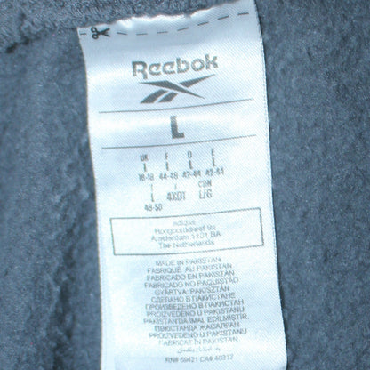 Womens UK Size L Reebok Regular Fit Sweatpants Blue Trousers
