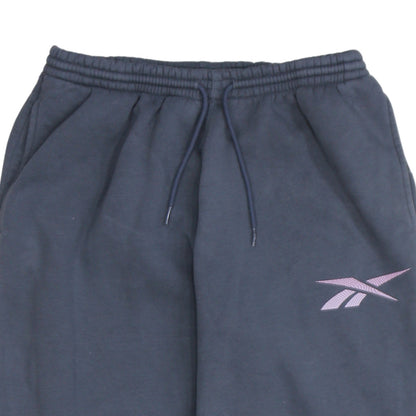Womens UK Size L Reebok Regular Fit Sweatpants Blue Trousers