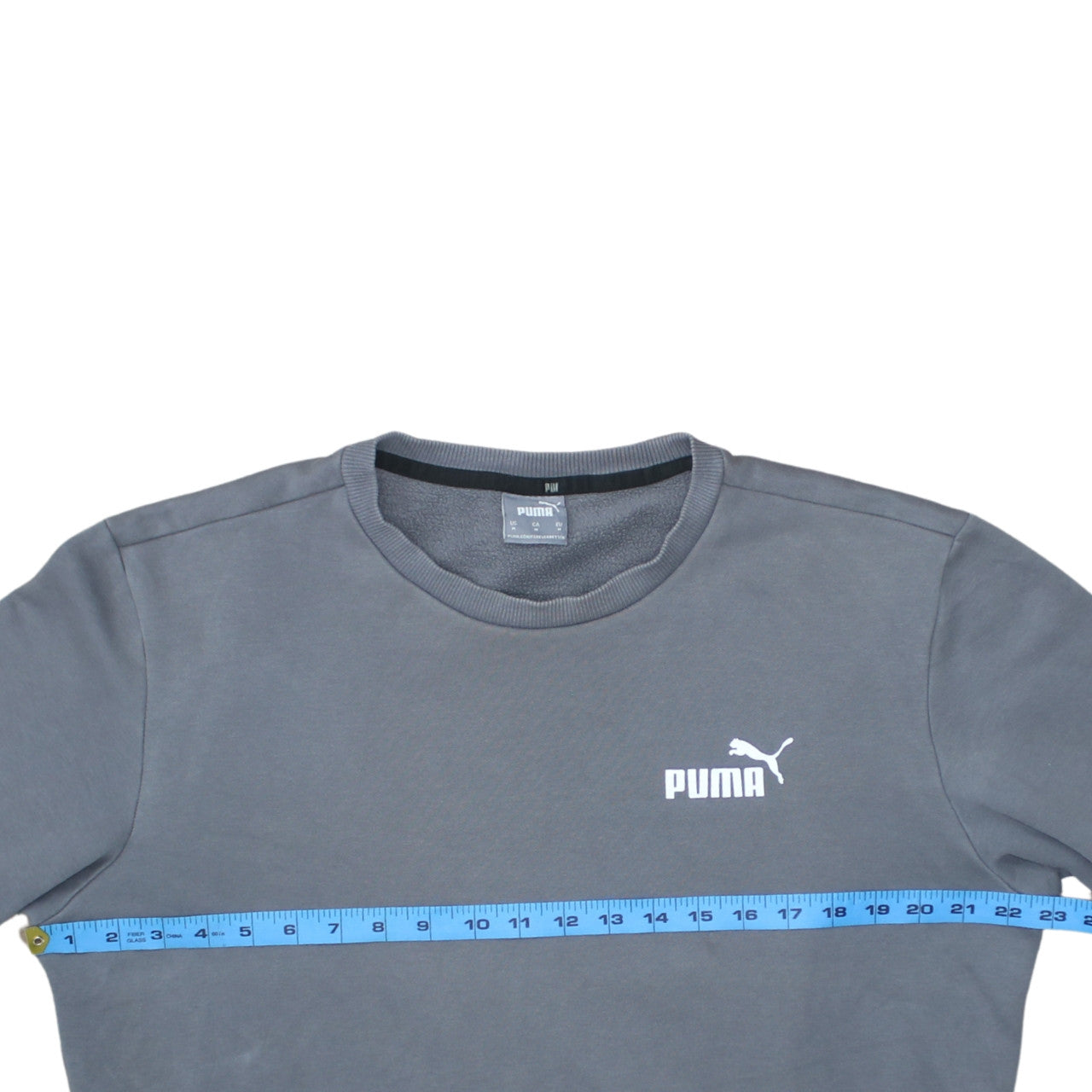 Mens UK Size M PUMA Grey Pullover Sweatshirt