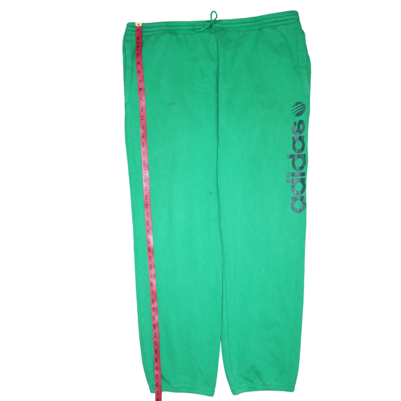 Mens UK Size M adidas Regular Fit Jogger Green Trousers