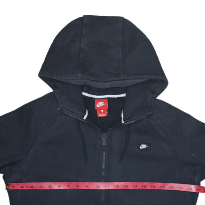 Mens UK Size L Nike Black Full Zip Hoodie