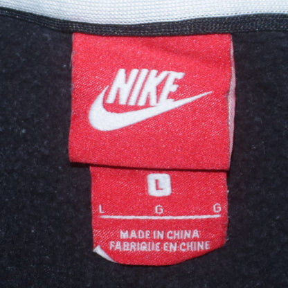 Mens UK Size L Nike Black Full Zip Hoodie
