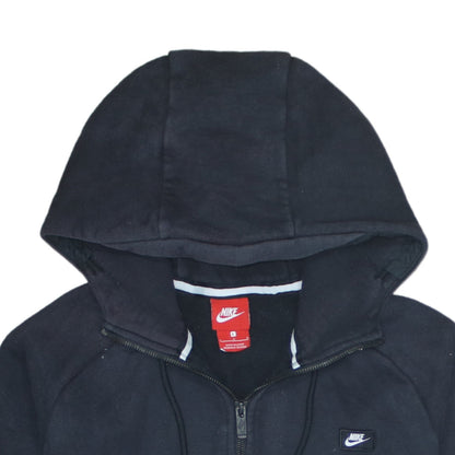 Mens UK Size L Nike Black Full Zip Hoodie