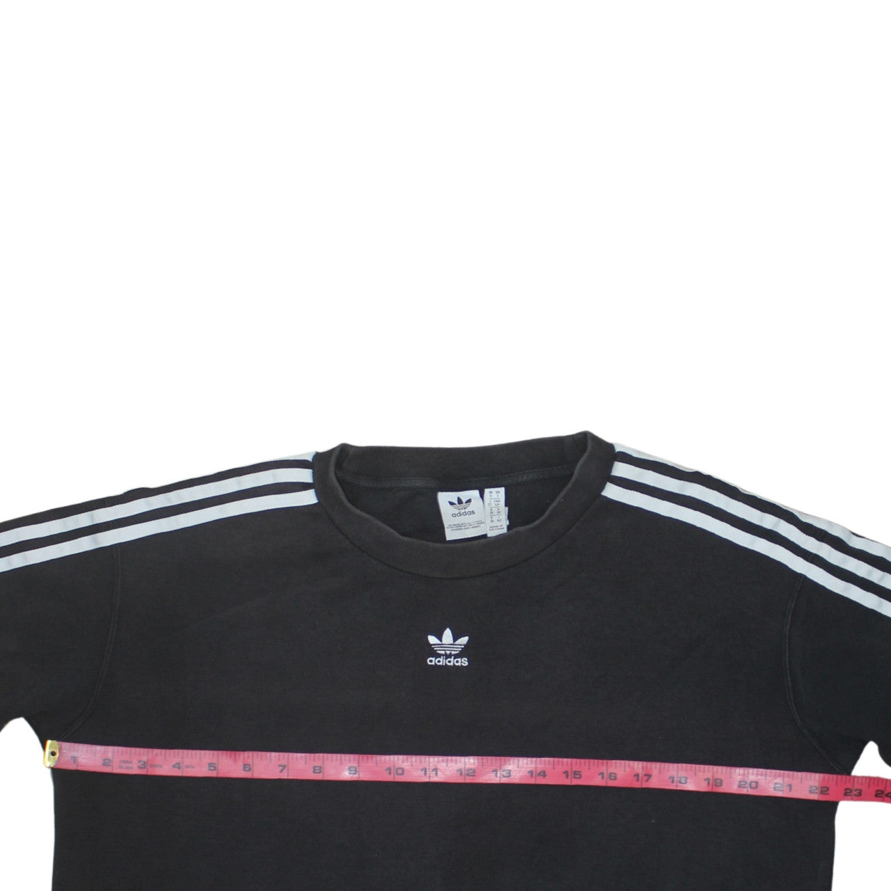 Womens UK Size 10 adidas Black Pullover Sweatshirt