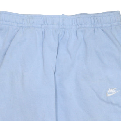 Nike Women Blue XL Jogger Sweatpants Elastic Waist Fleece Tapered Fit