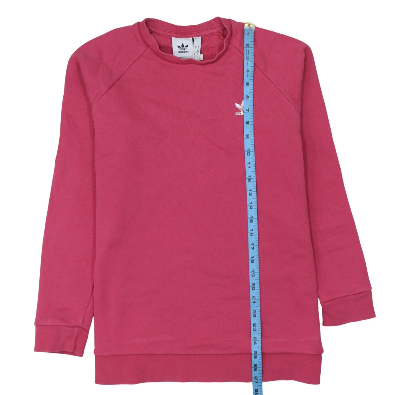 Mens UK Size M adidas Pink Pullover Sweatshirt