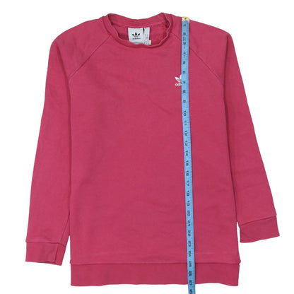 Mens UK Size M adidas Pink Pullover Sweatshirt