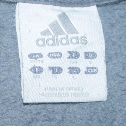 Mens UK Size L adidas Grey Pullover Sweatshirt