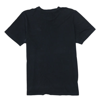 Nike Men's Black Crew Neck Short Sleeve Cotton T-Shirt Size M