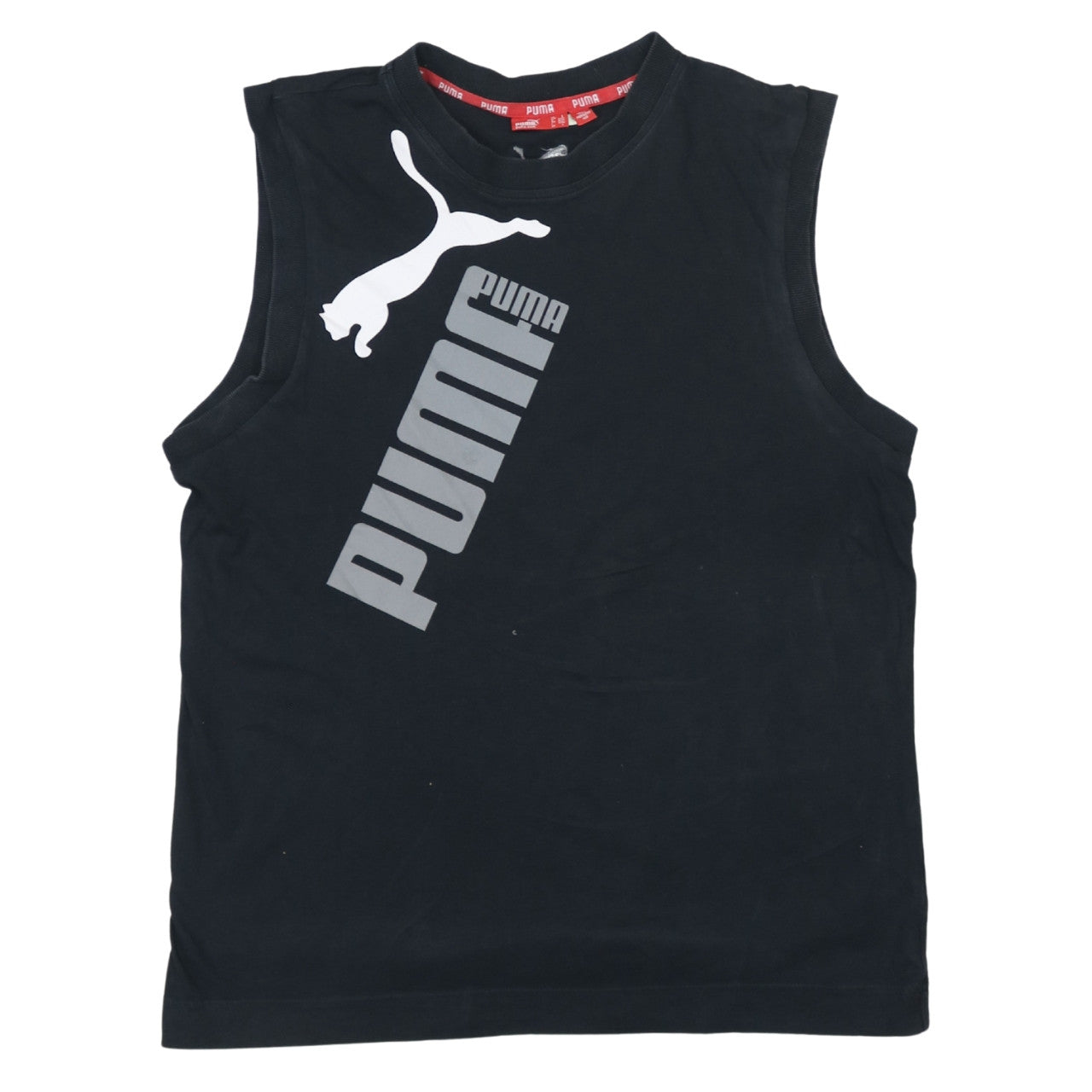 Mens UK Size L PUMA Black Gym & Training Running & Jogging Football Tank