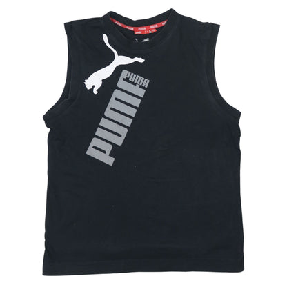 Mens UK Size L PUMA Black Gym & Training Running & Jogging Football Tank