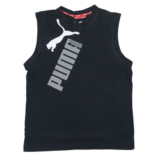 Mens UK Size L PUMA Black Gym & Training Running & Jogging Football Tank