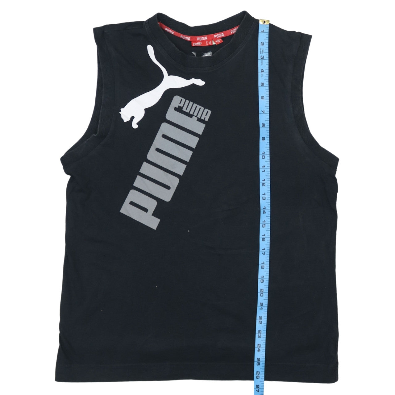 Mens UK Size L PUMA Black Gym & Training Running & Jogging Football Tank