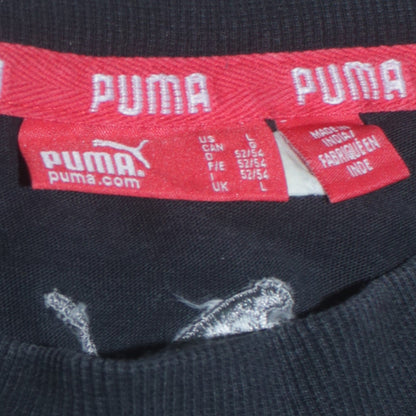 Mens UK Size L PUMA Black Gym & Training Running & Jogging Football Tank